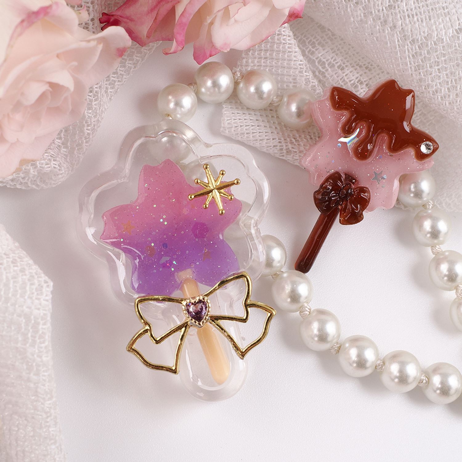 1Piece Flowing Sand Lollipop S - Resin Art Mould ulasan dan harga